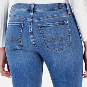 7FAM High-Rise Skinny Jeans